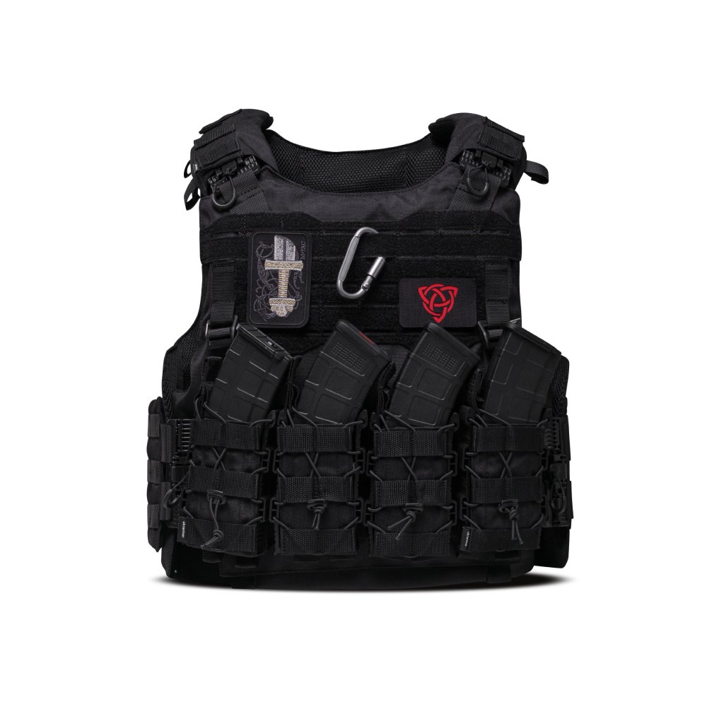 Бойовий бронежилет IBV-2 (Stanag 2920). Вага 4.3 кг. Збільшена площа захисту. Чорний. L/XL 5 Бойовий бронежилет IBV-2 (Stanag 2920). Вага 4.3 кг. Збільшена площа захисту. Чорний. L/XL 5