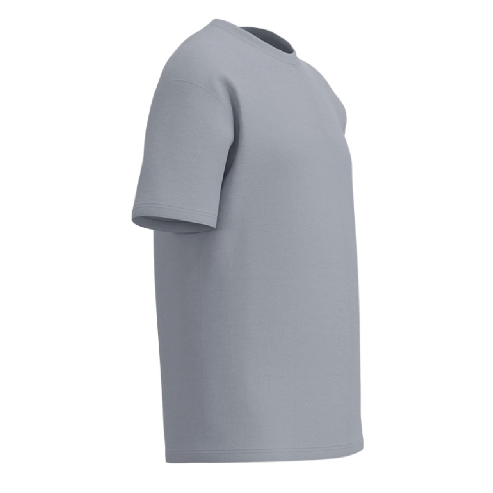 Футболка Men's Set Oversize Fit U-neck. Cotton. Сірий 5