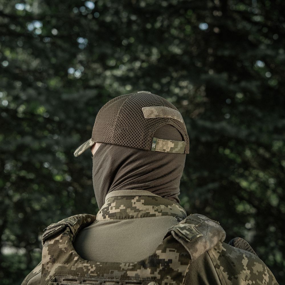 Кепка (бейсболка) тактична M-Tac з сіткою Rip-Stop. Піксель (мм-14) 2