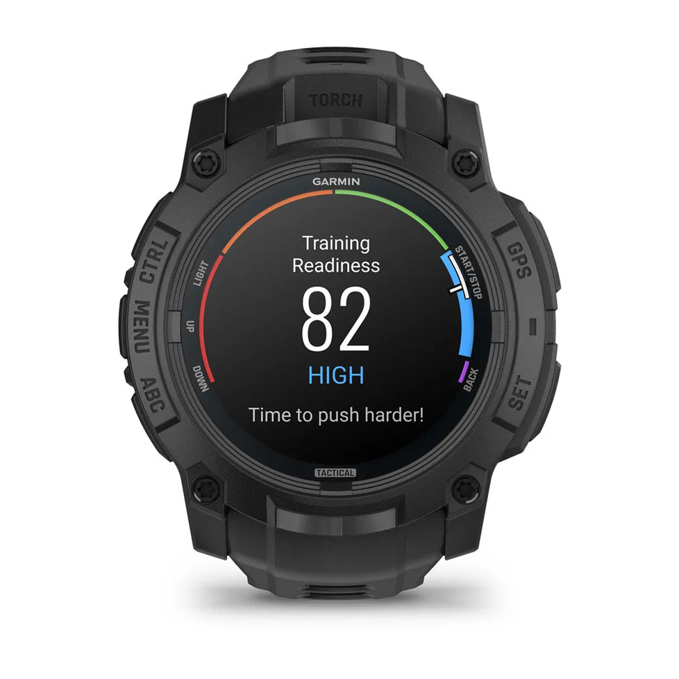 Смарт-часы Garmin Instinct 3 Tactical Amoled, 50 мм. Черный 11