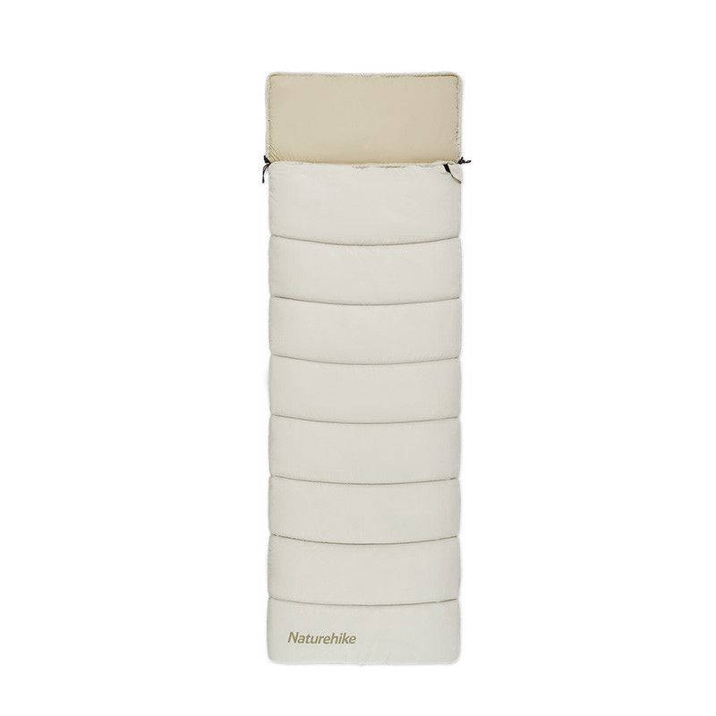 Спальний мішок Naturehike LD150 (13°C до -4°C). Лівий. Бежевий