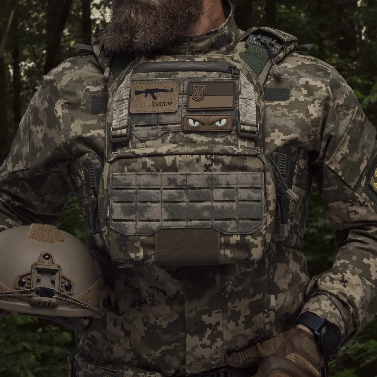 Адміністративний підсумок PRO. Cordura 1000. Кріплення Molle. Піксель (ММ-14) 7