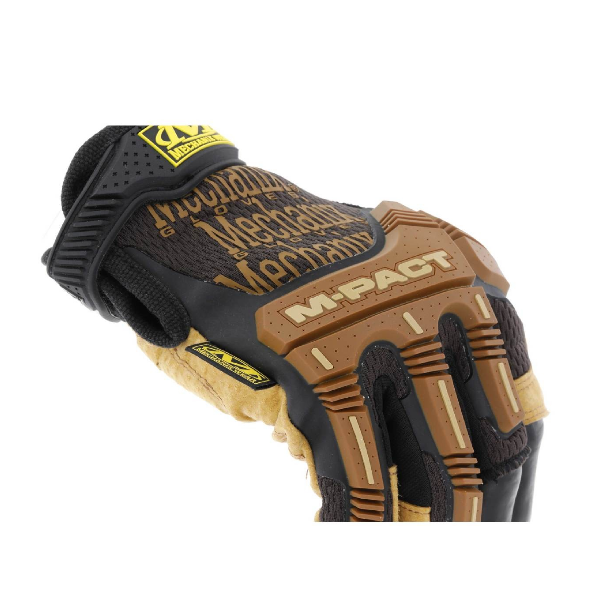 Рукавички Mechanix M-Pact® Framer Leather Fingerless Gloves Brown 6