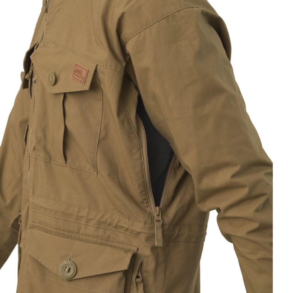 Тактическая демисезонная куртка Helikon-Tex® SAS Smock Jacket, Black. Размер L 9