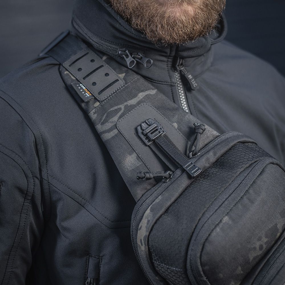 Сумка M-Tac Cross Bag Slim Elite. Черный мультикам 4