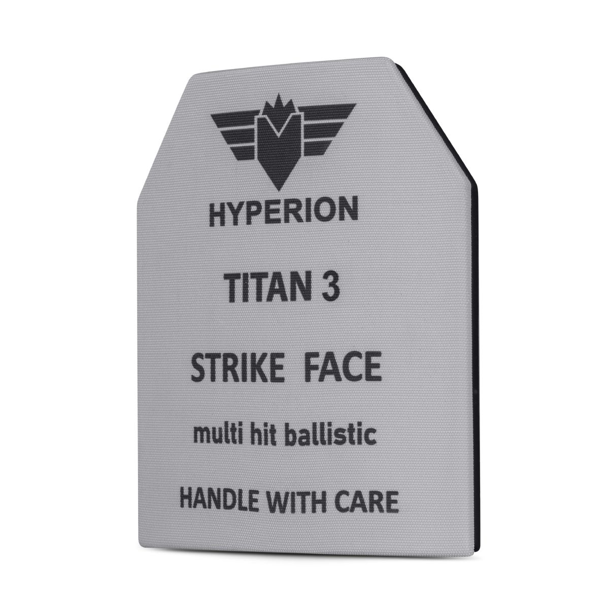 Титано-керамічна бронеплита 3 класу Hyperion. Вага 2 кг. Розмір М (25х30 см) 5