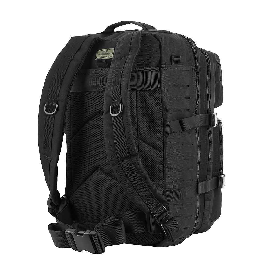 Рюкзак M-Tac Large Assault Pack Laser Cut. Чорний 3