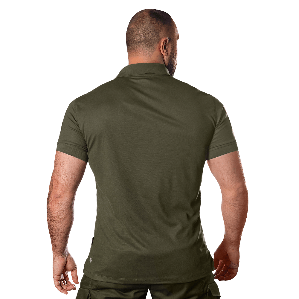 Поло тактичне Army ID 2.0 CoolPass Pique LT Camotec. Олива 6