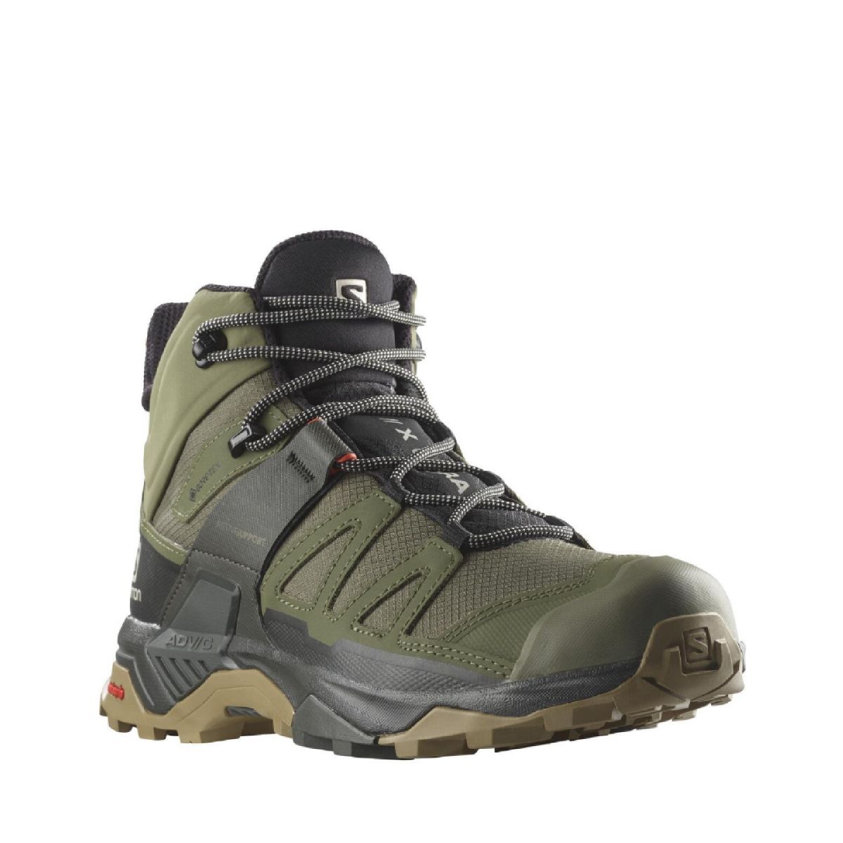 Треккинговые ботинки Salomon® X Ultra 4 MID Gore-Tex®. Олива 3