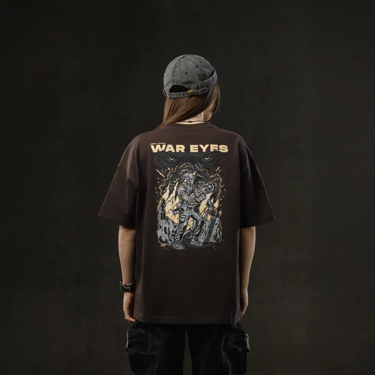 Футболка «War Eyes» від libkos×ukrarmor Футболка «War Eyes» від libkos×ukrarmor — зображення