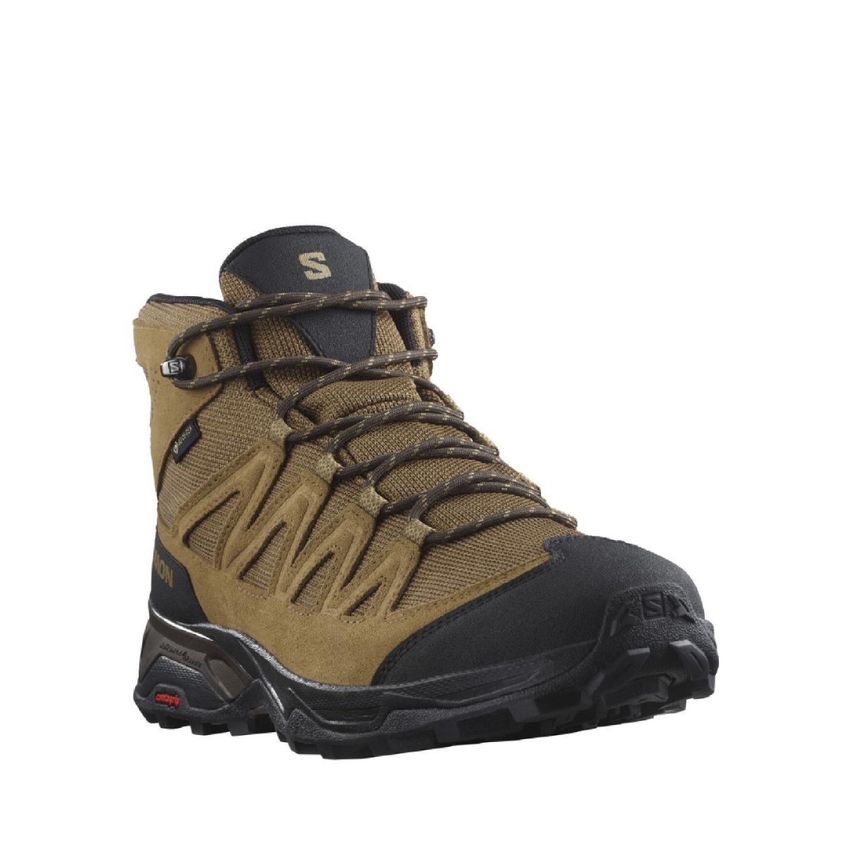 Трекінгові черевики Salomon X Ward Leather MID Gore-Tex. Коричневий 2