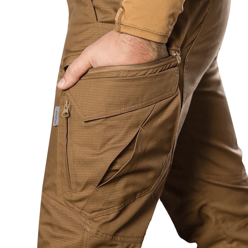 Штани тактичні карго Герць 2.0 Twill Camotec. Койот 10