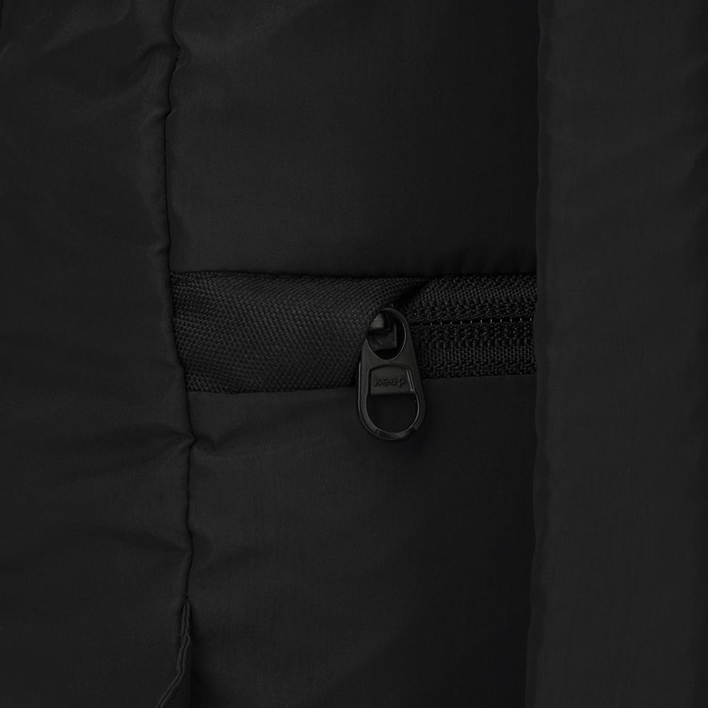 Рюкзак keep® Коктебель чорний. Об’єм 26 л, матеріал Nylon 8