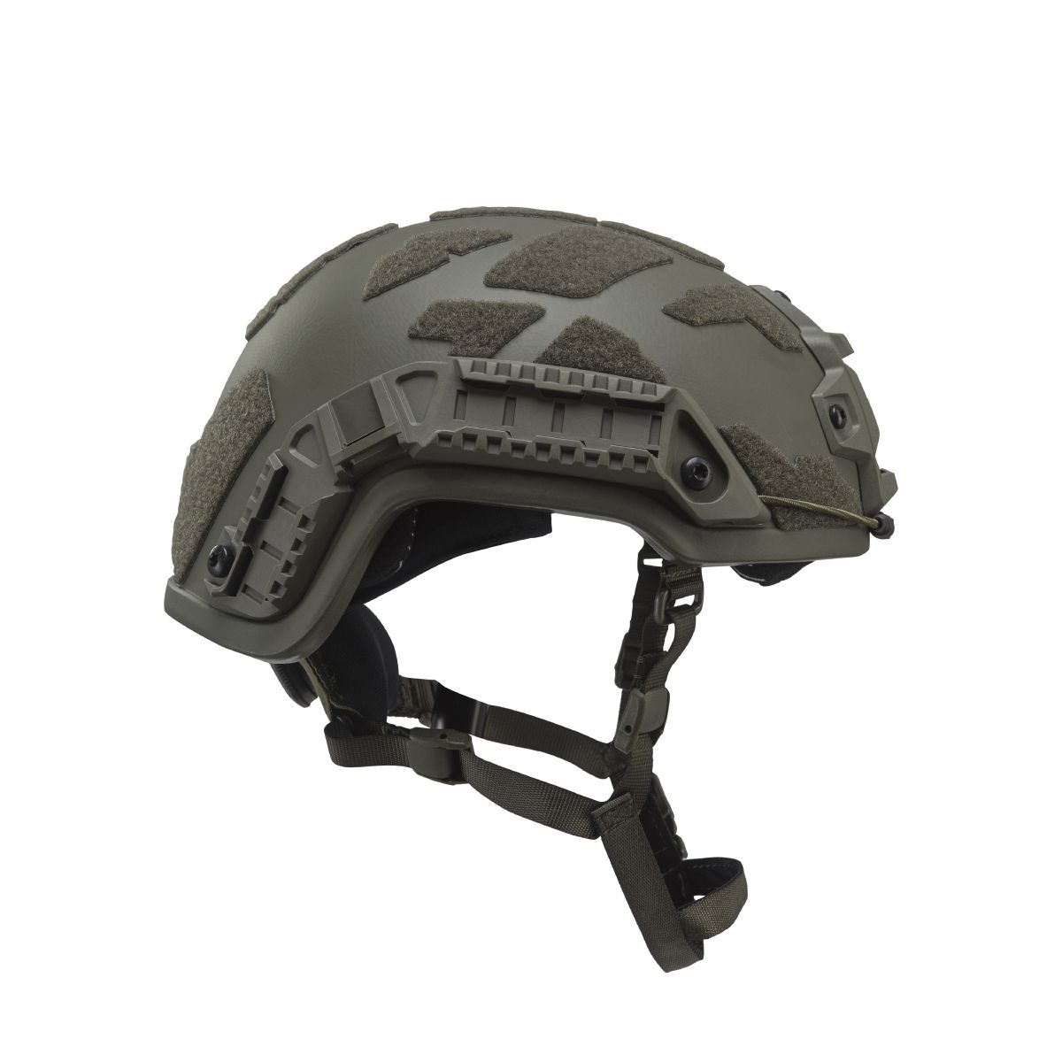 Кевларовый шлем ARCH (ECH) XL с защитой от активных наушников. Олива 9