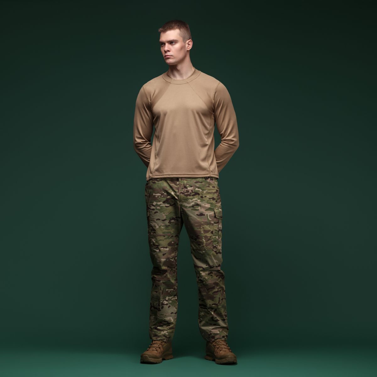 Тактична сорочка Base Combat Shirt з довгим рукавом. Койот. L 5