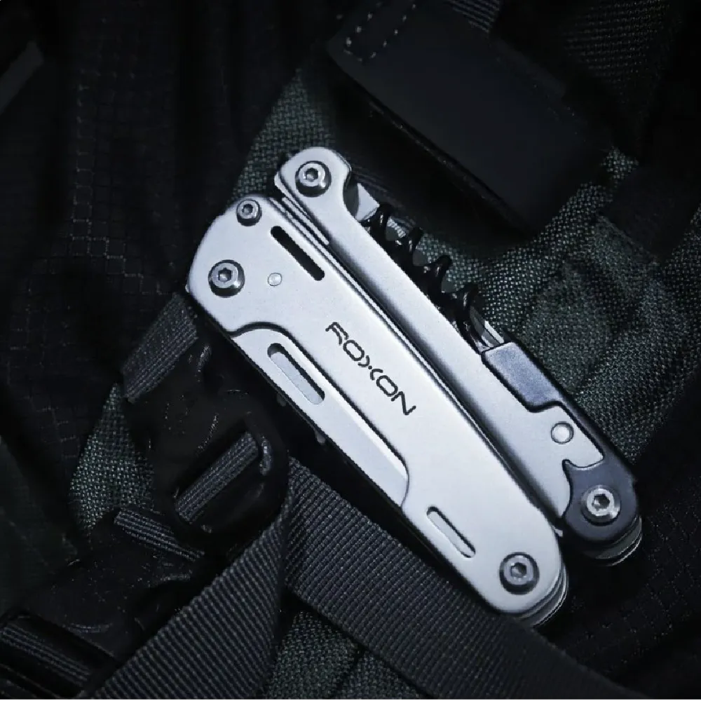 Мультитул Roxon Storm S801S. 16 функций. Серый 6