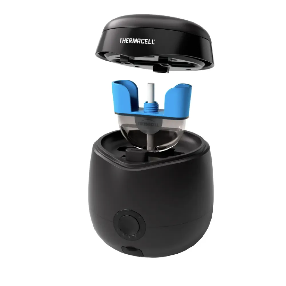 Пристрій від комарів Thermacell E55 Rechargeable Mosquito Repeller + картридж на 40 годин. Чорний 5