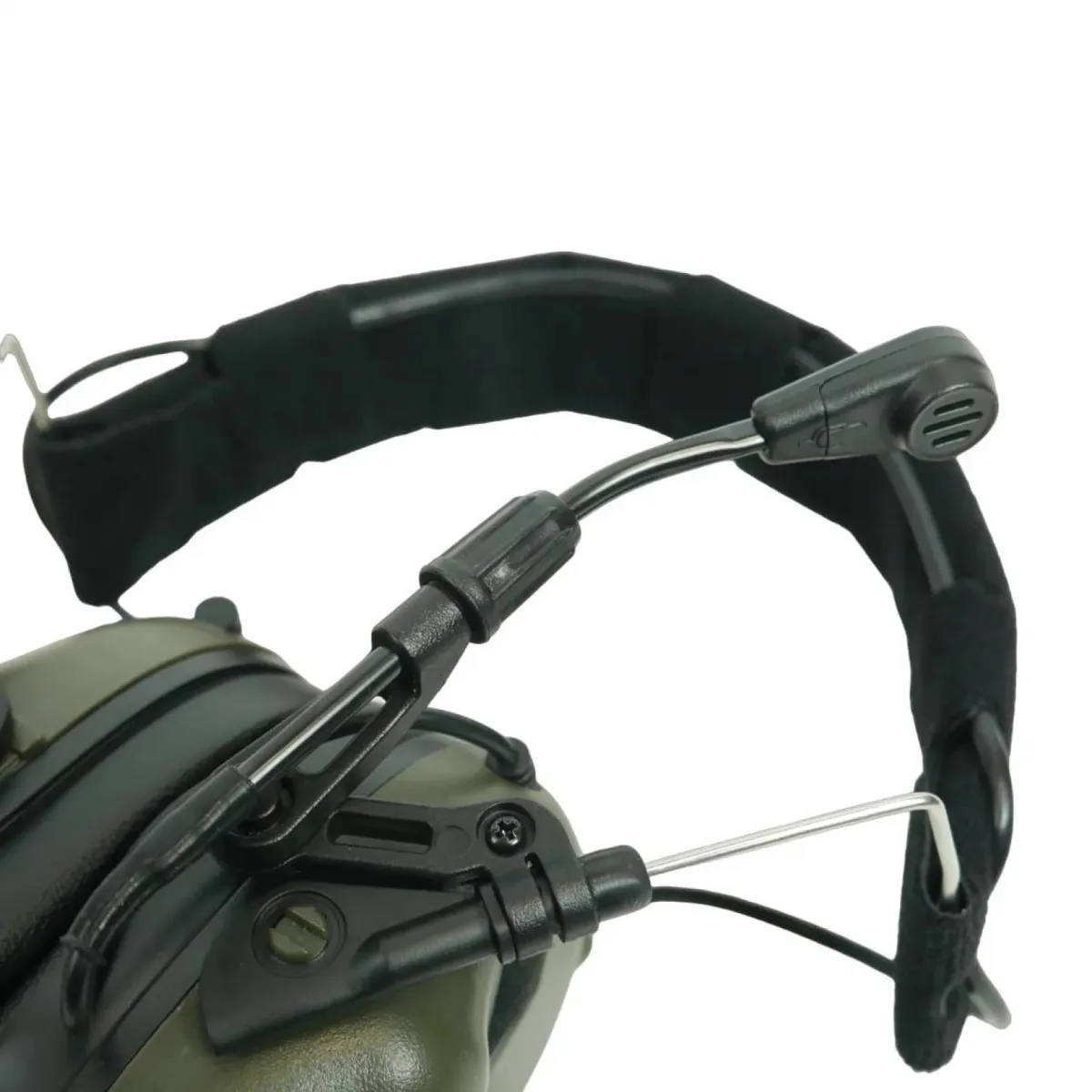 Активные наушники Earmor M32X MOD4 с микрофоном. Олива 6