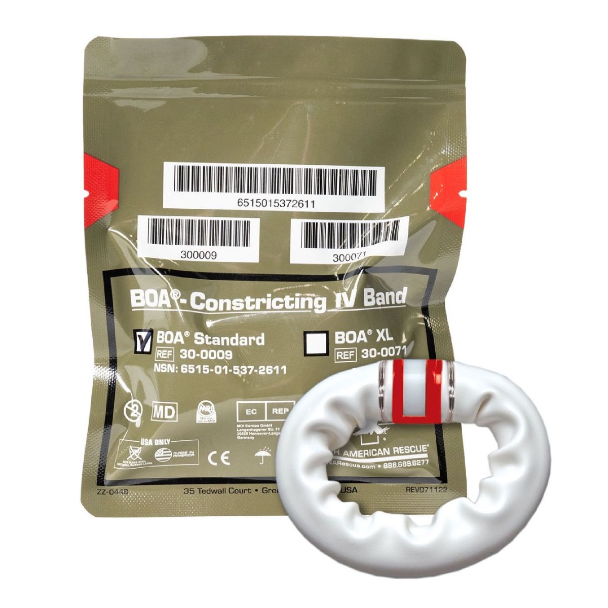 Жгут венозный NAR BOA Constricting IV Band. Размер Standard