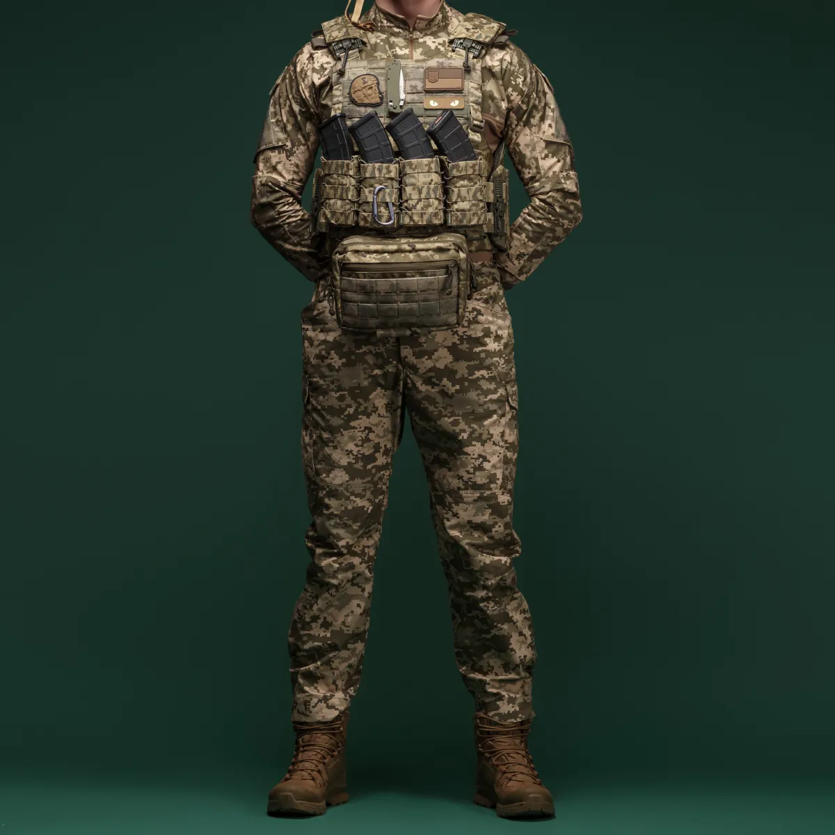 Комплект тактической одежды Base Uniform Set (B.U.S.). Пиксель (мм-14) 12