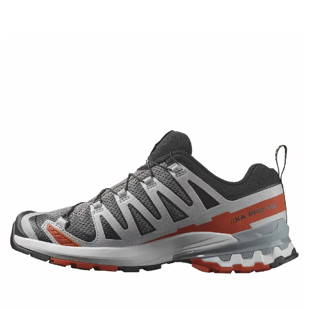 Треккинговые кроссовки Salomon® XA Pro 3D V9. Castlerock/Black/Burnt Ochre 6