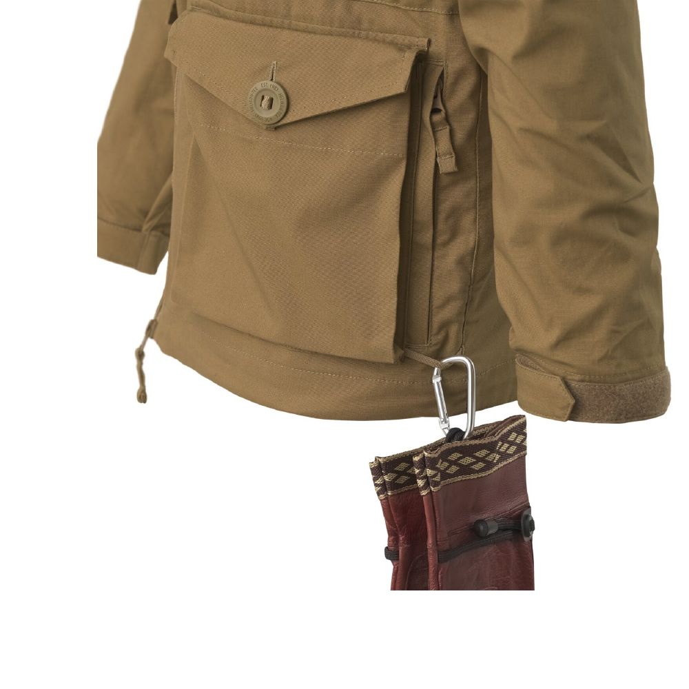 Тактична демісезонна куртка Helikon-Tex® SAS Smock Jacket, Earth Brown. Розмір M 13