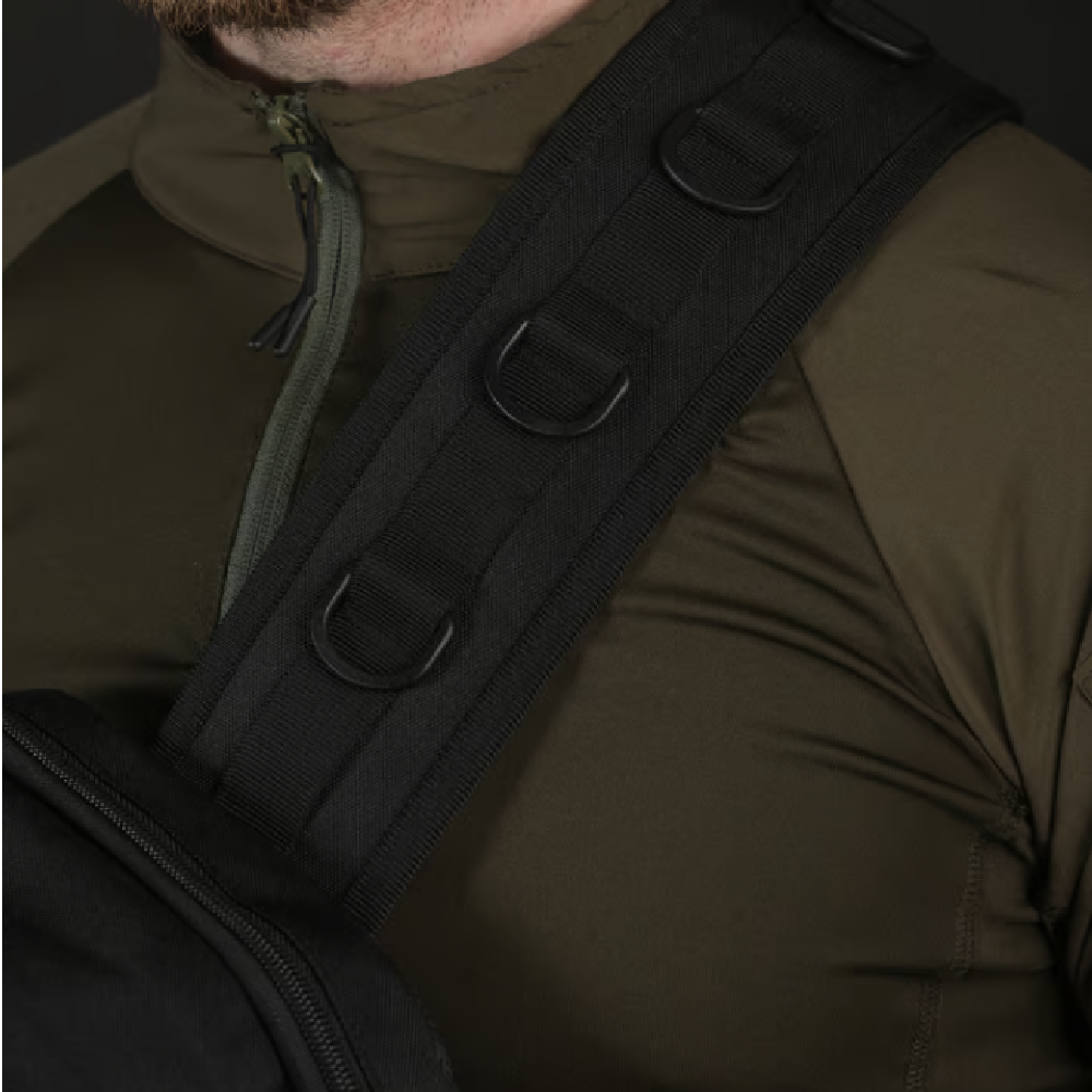 Сумка тактическая (мессенджер) Bezet Armor. Черный 3