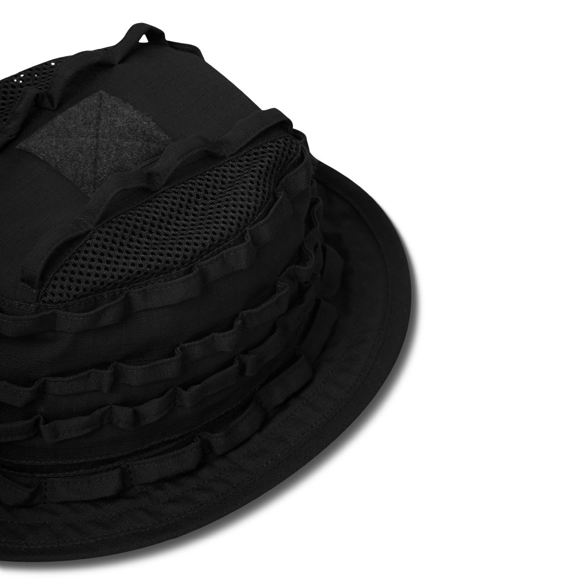 Тактическая шляпа Scout Hat. Rip-Stop. Цвет Black (Черный) 2
