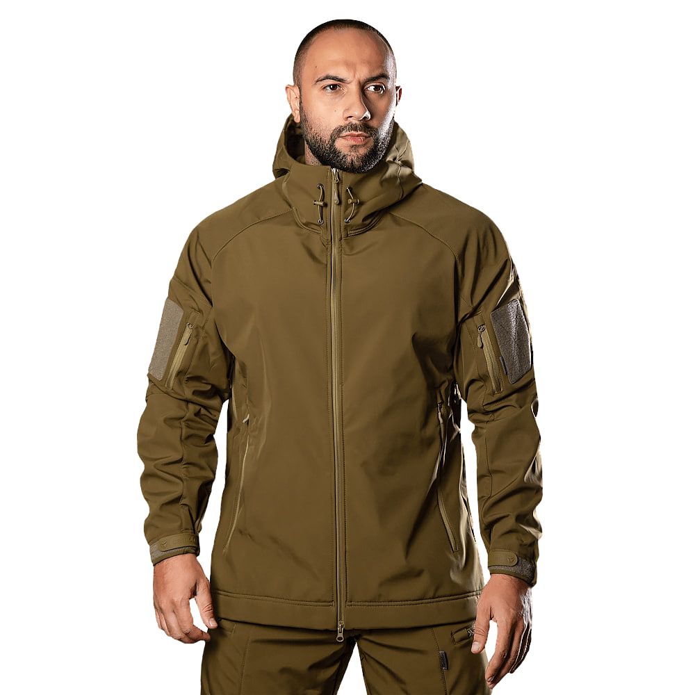 Куртка тактична Stalker SoftShell, Camotec. Койот