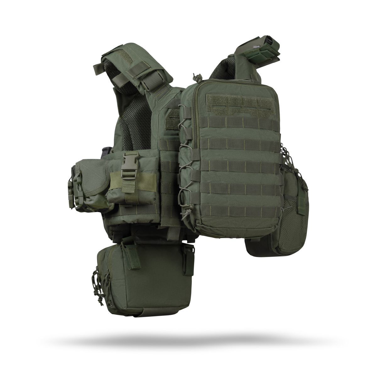 Комплект снаряжения Commando Elite Tactical Assault Kit. Под 25х30 см бронеплиты. Олива 4