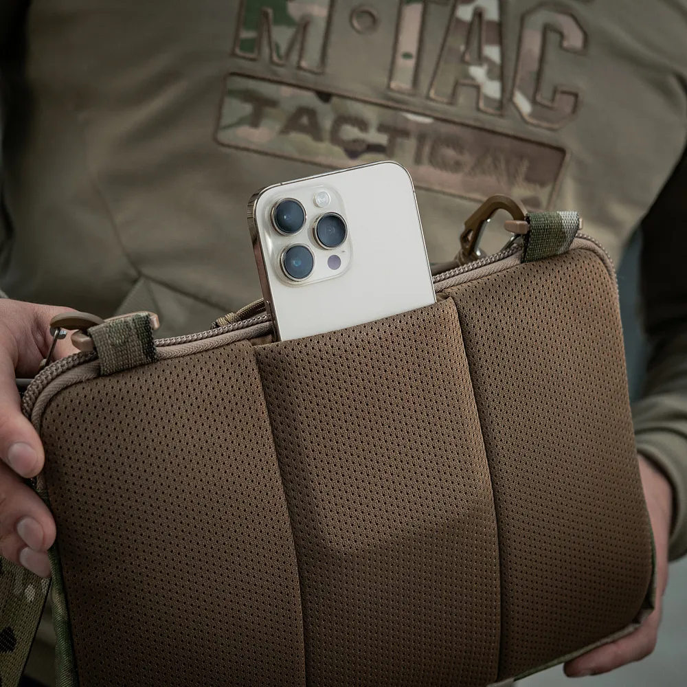 Сумка M-Tac Admin Bag Medium Elite с липучкой. Мультикам 7