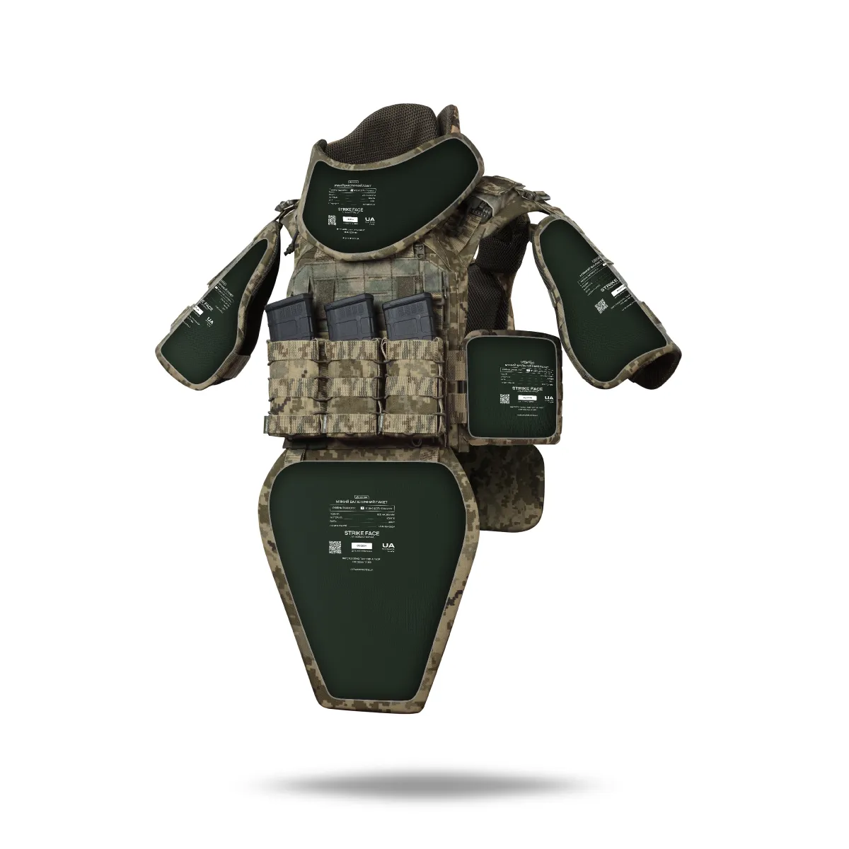 Бронекостюм TAG Level I (Tactical Armored Gear). Класс защиты - 1. Пиксель (мм-14) 2