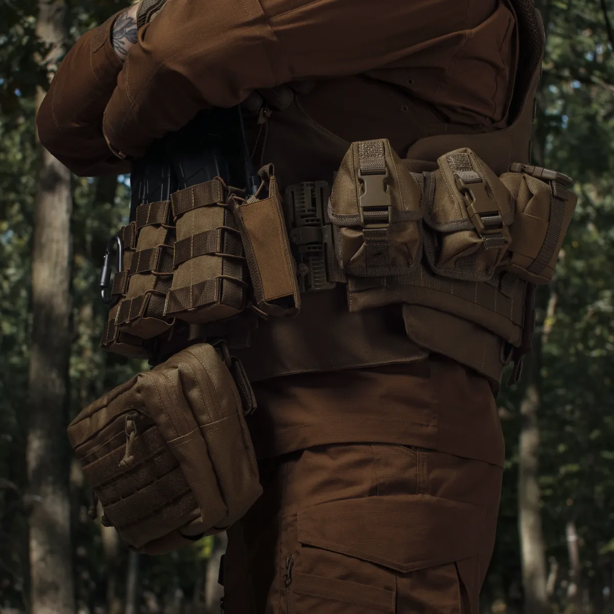 Комплект спорядження Vest Full (based on IBV) S/M 2-го класу захисту. Койот 5