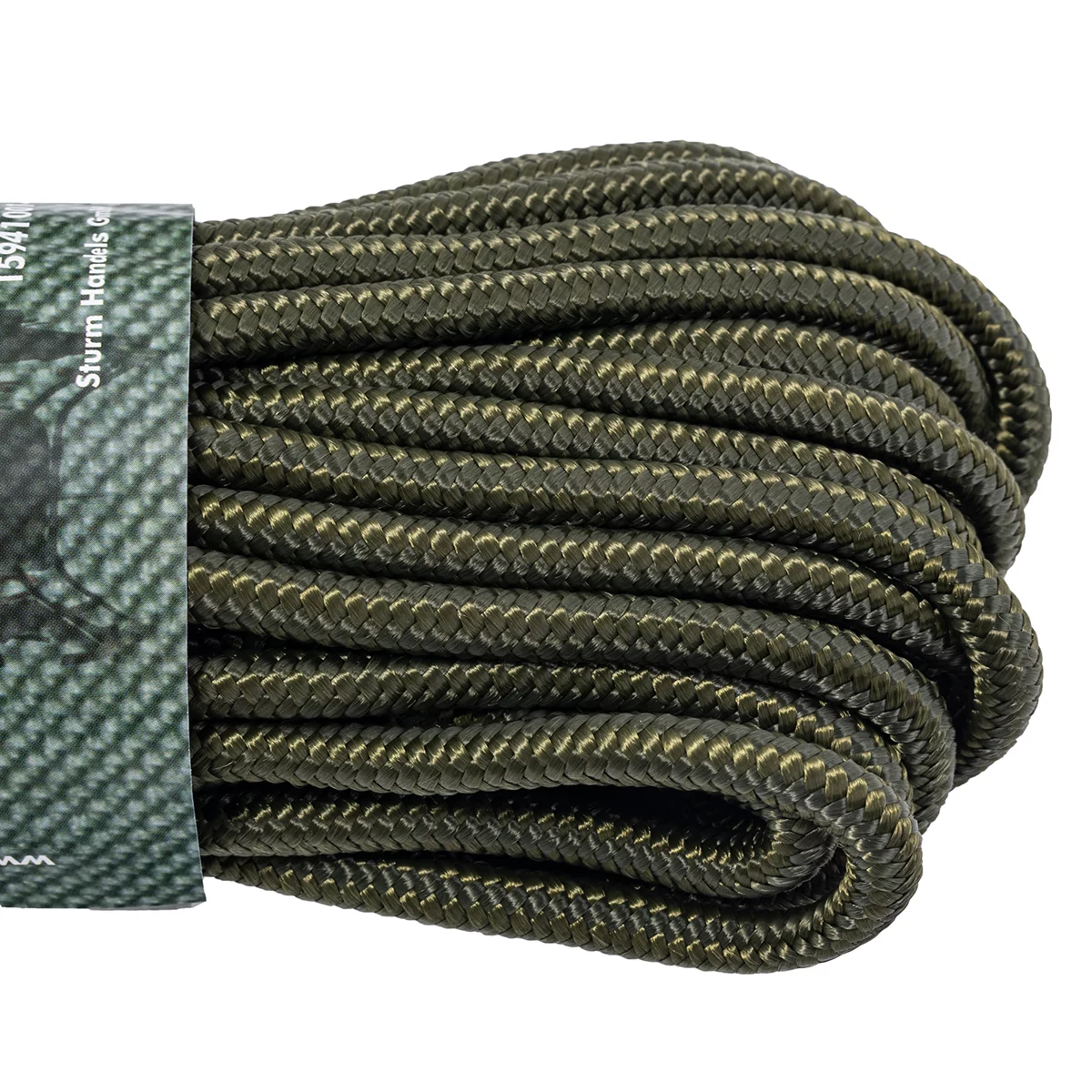 Веревка MIL-TEC Commando Rope 15 м. Материал Полипропилен. Олива 3