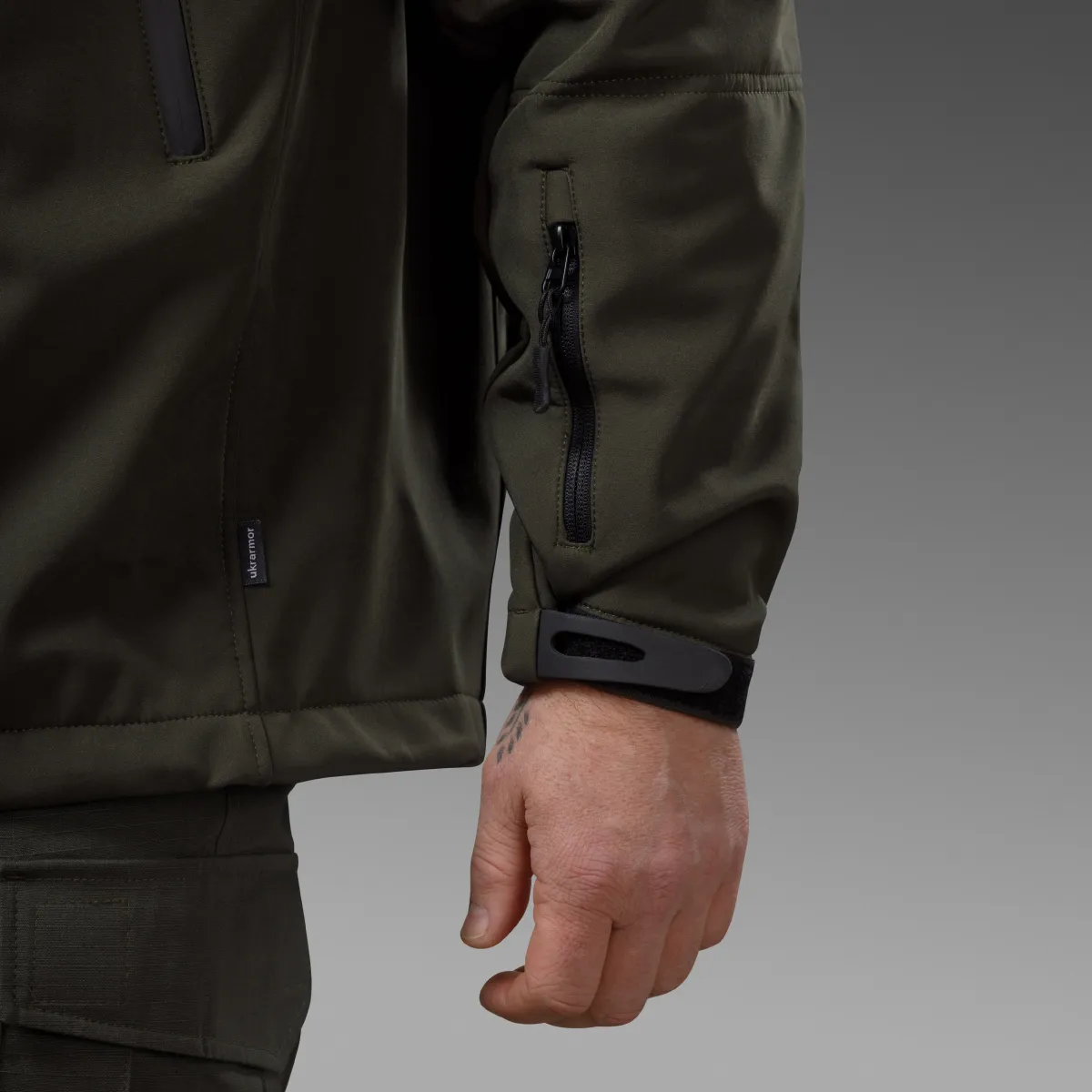 Куртка тактична Softshell Hawk Jacket. Захист від вітру та вологи. Олива 10