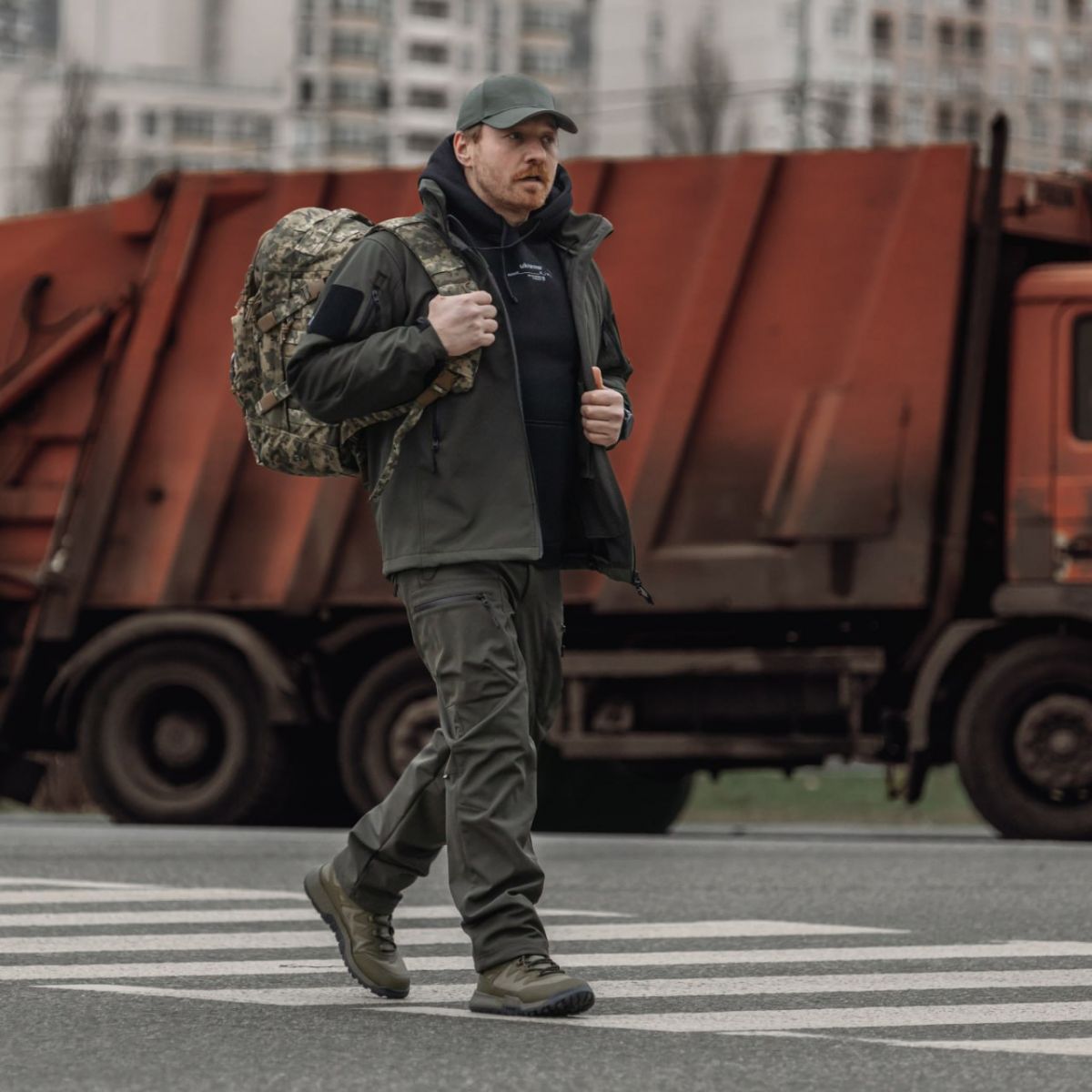 Штани утеплені Softshell Hawk Pants. Захист від вітру та вологи. Чорний 5