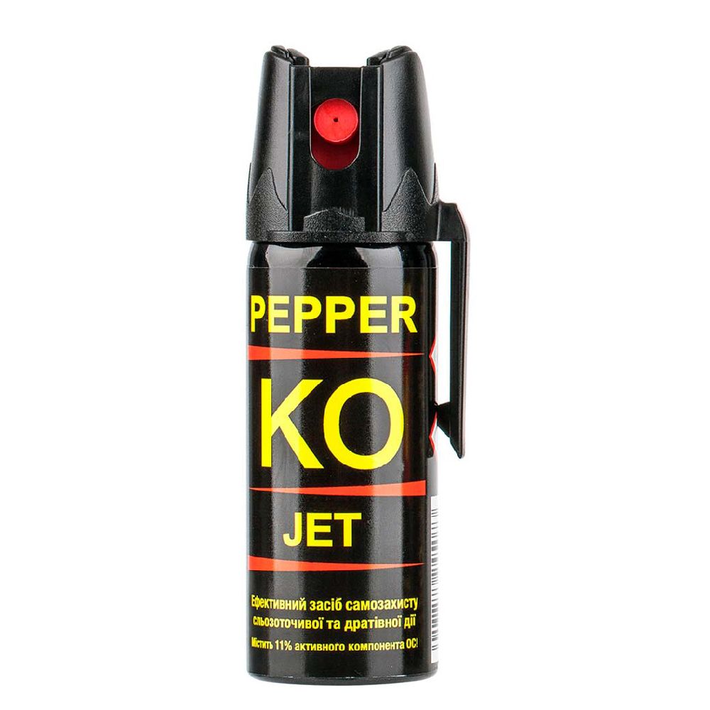 Газовый баллончик Ballistol® F.W.Klever Pepper KO jet (50 мл) струйный