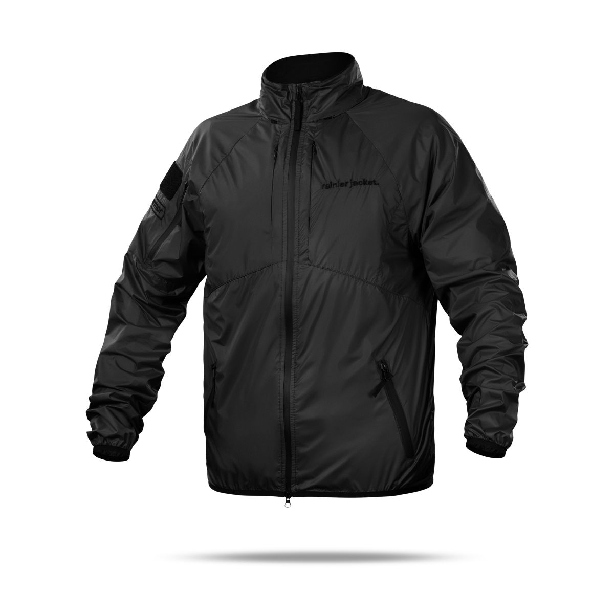 Водонепроникна куртка вітровка Rainier Jacket. Black