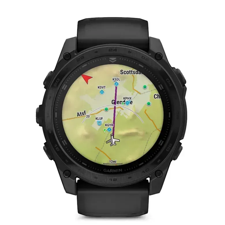 Смарт-часы Garmin Tactix 8 (51 mm) AMOLED Ballistics Ultralight. Черный 8