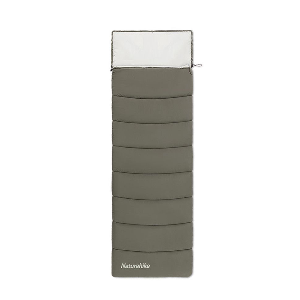 Спальний мішок Naturehike LD350 (-2°C до -13°C). Лівий. Темно-зелений