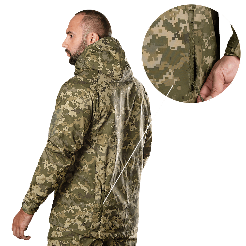 Куртка тактична Stalker SoftShell, Camotec. Піксель (мм-14) 4