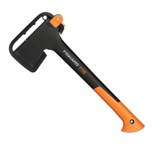 Топор универсальный Fiskars X10. Оранжевый
