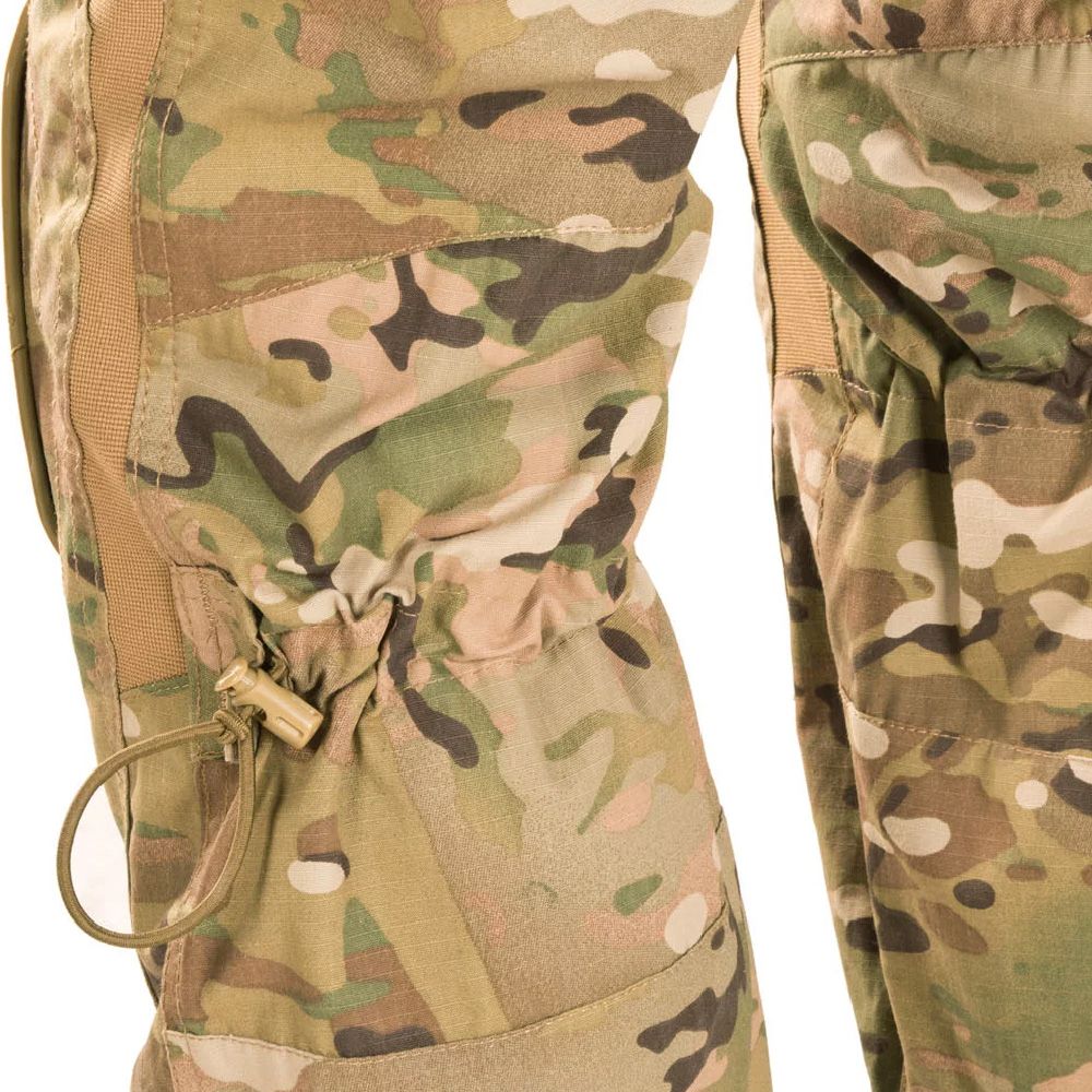 Військові тактичні штани MK-2. Змінні наколінники та понад 8 кишень. Мультикам. Розмір L 10
