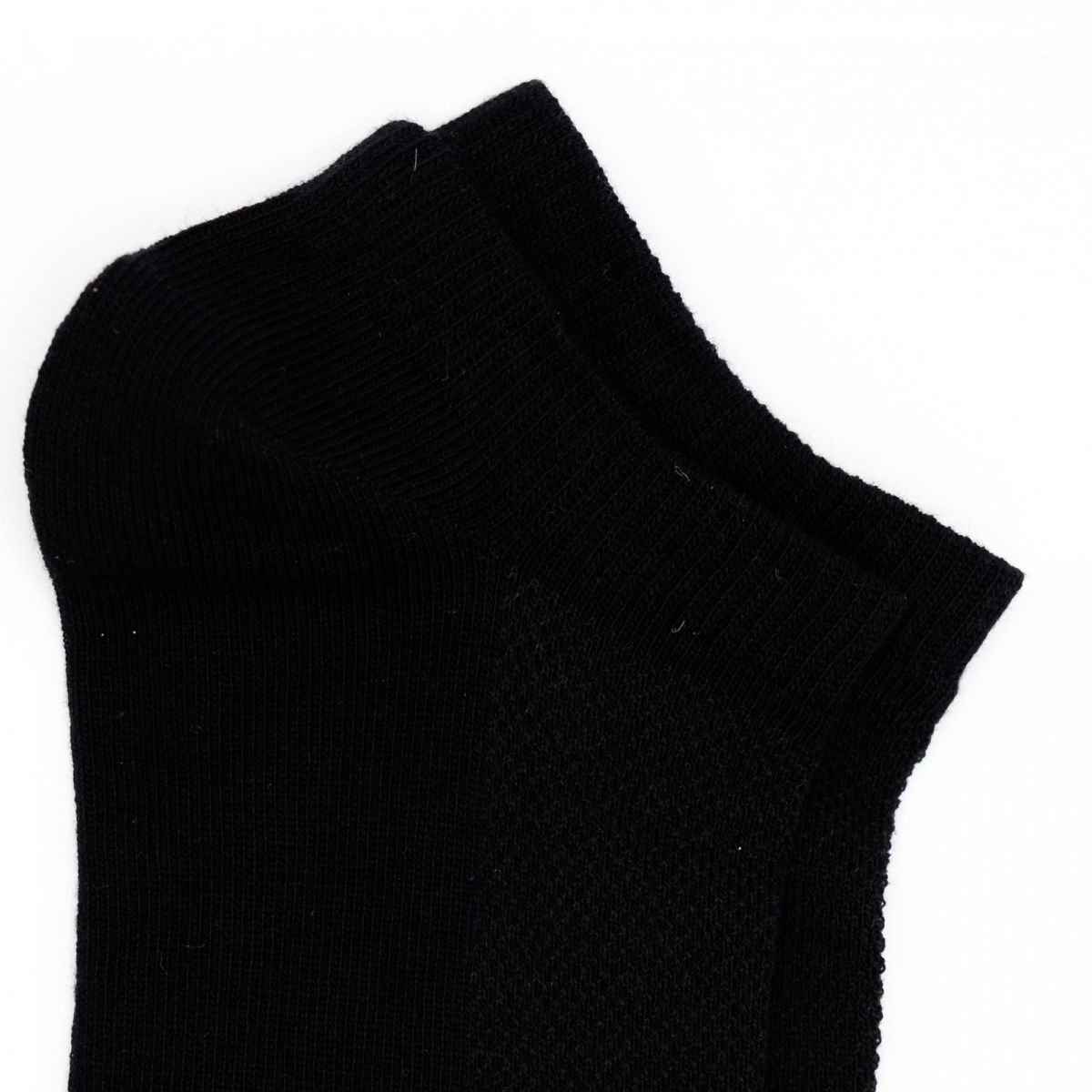 Летние носки сетчатые Leo Sport Leostep Cotton 5 см. Черные 4