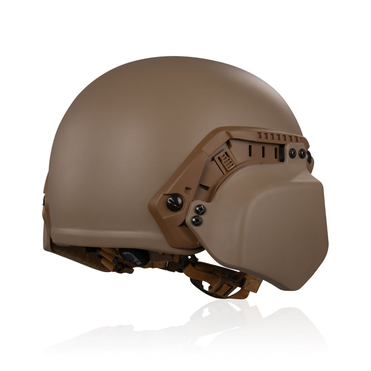 Захист боковий балістичний захист для шоломів без вух (типу FAST, TOR, ARCH). Койот 5