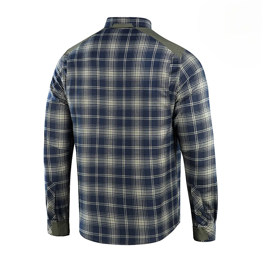 Сорочка M-Tac Redneck Shirt. Олива/Синій 4