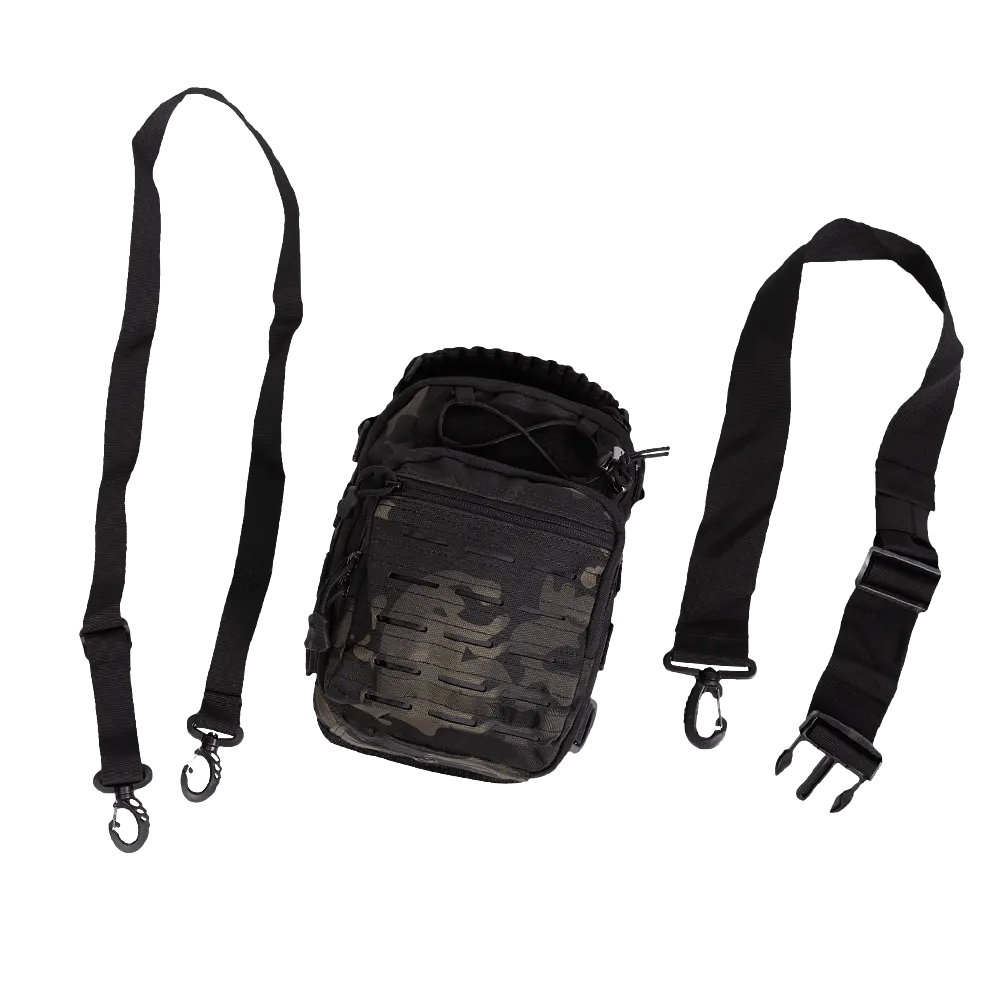 Сумка однолямкова Camotec Adapt. Чорний мультикам 7