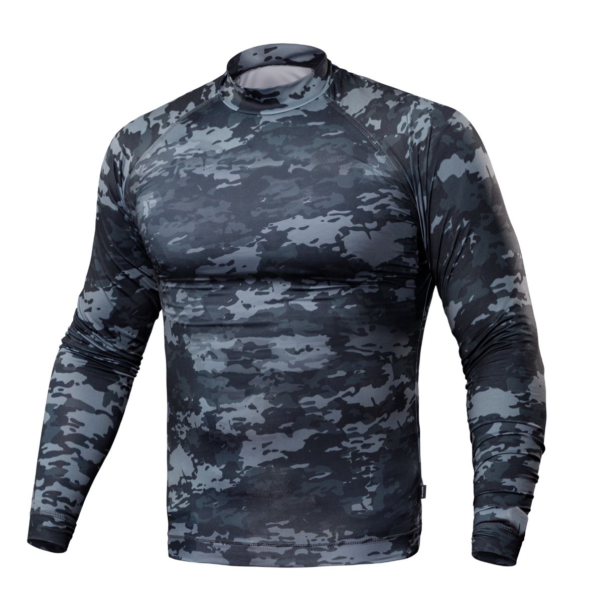 Рашгард тактичний Raptor Rashguard Dark Multicam. Slim fit, polyester