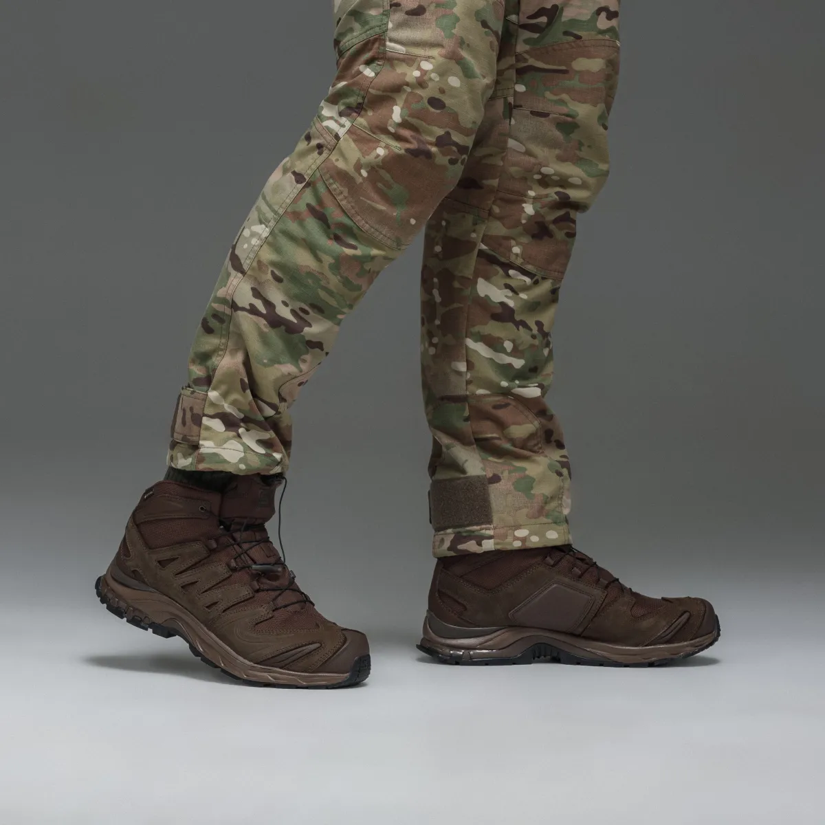Берці тактичні Salomon XA Forces Mid Gore-Tex®. Brown 8