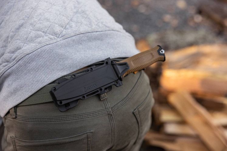 Ніж фіксований Gerber Strongarm. MagnaCut сталь. Койот 4